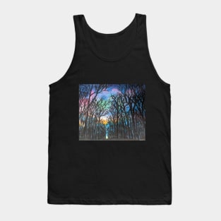 Forest at Night Tank Top